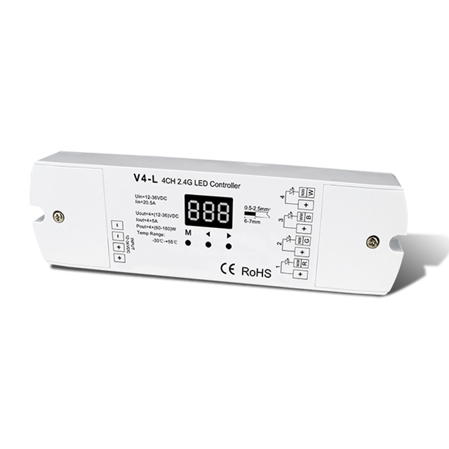 4CH*5A 12-24VDC CV Controller V4-L